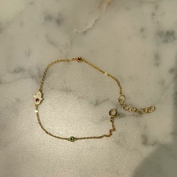 Good Luck Hamsa Bracelet - Picture 2 of 4